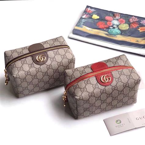 fake gucci makeup bag|gucci makeup bag free gift.